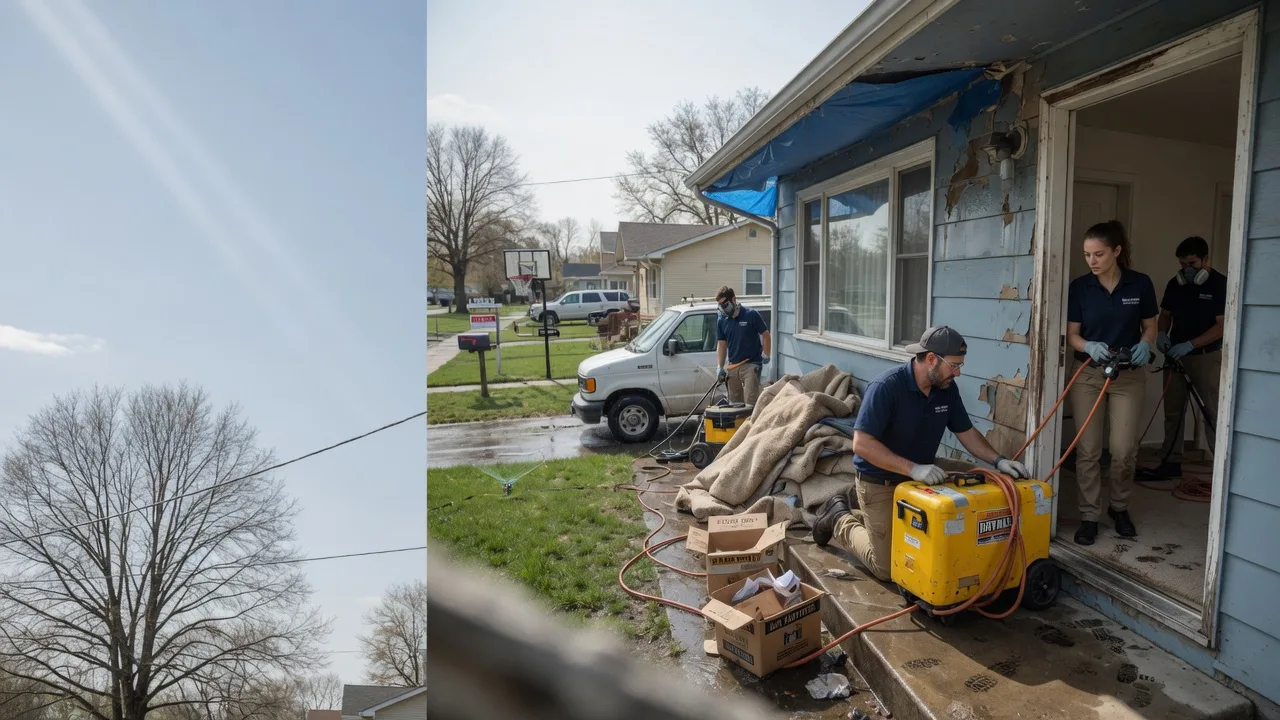 Basement Flood Cleanup in Zurich, MT near me